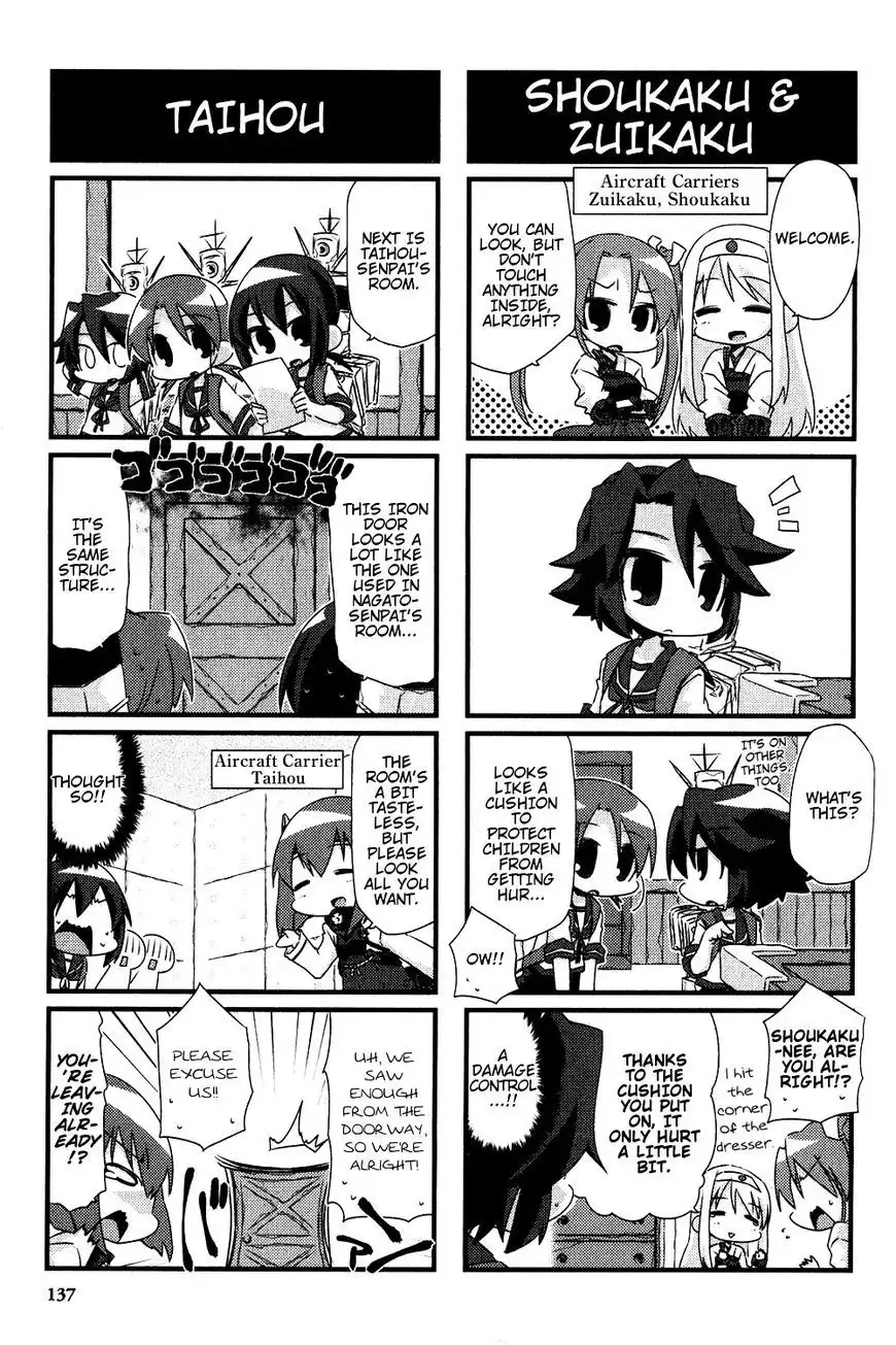 Kantai Collection - Kankore - 4-koma Comic - Fubuki, Ganbarimasu! Chapter 15.5 3